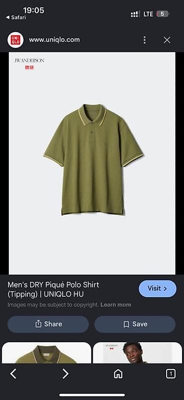tech flecee nike: Мужское поло UNIQLO DRY Piqué Polo Shirt (Tipping) - Материал — 2