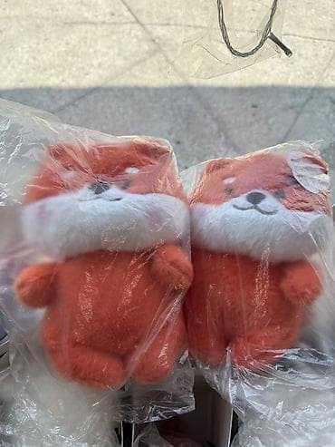 купить мягкую игрушку в бишкеке: Мягкие игрушки и фигурки - Плюшевый заяц с грибочком — большой — 4