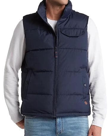 HAWKE & CO. Водостойкий пуховик жилет.Наденьте этот ветро- и