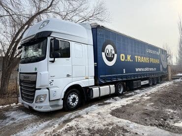 814 d: Тягач, DAF, 2019 г., Тентованный — 1