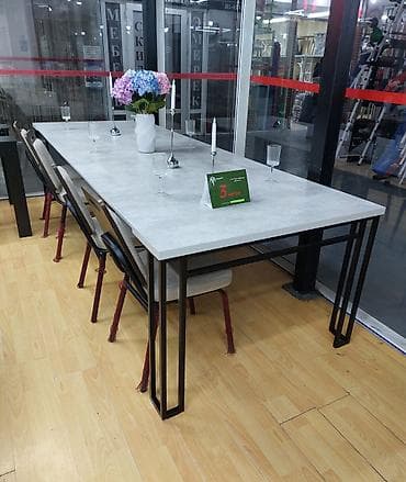 раздвижной стол трансформер: 3 метровый стол-трансформер. В комплекте 5 вкладок. Длина: от 53 см — 2