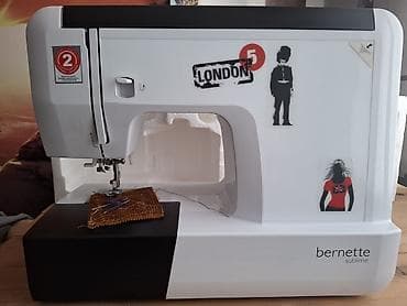 bos mini: Швейная машина Bernina, Вышивальная, Полуавтомат — 4