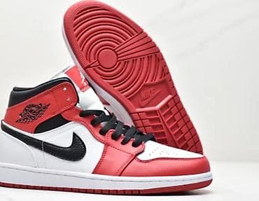 nike джорданы: Мужские кроссовки, 41, Air Jordan, Новый, цвет - Красный — 1