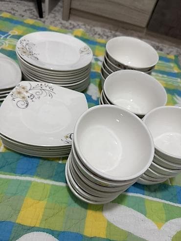 silver kitchen: Идиш аяк сатылат!Кунумдук колдонгонго ото бышык. Кесе-11штук Чыны-12 — 7