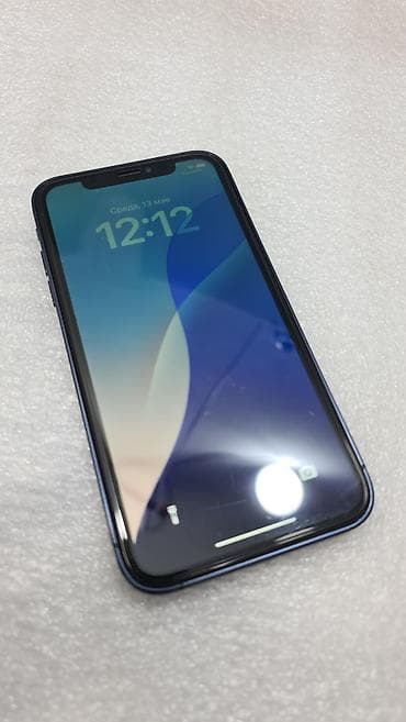 корпус на хр: IPhone Xr, Б/у, 128 ГБ, Синий, 100 % — 2