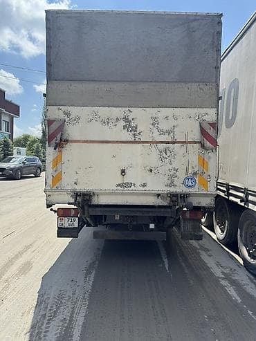 Транспорт: Mercedes-Benz Atego 1222 (желтый кабина, серый тент) 6 ти тонник — 6
