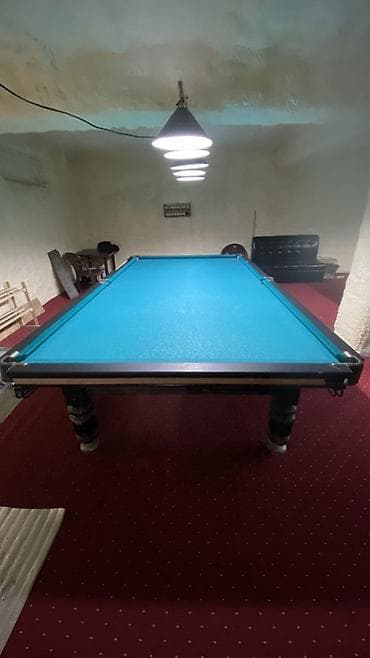 сушилка для билья: Бильярдный стол для русского бильярда (пирамида) 12 фунтов - Игровое — 1