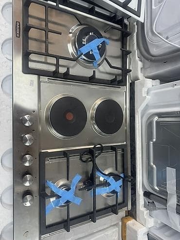 плитку: Встраиваемая комбинированная варочная панель DANKE из нержавеющей — 1