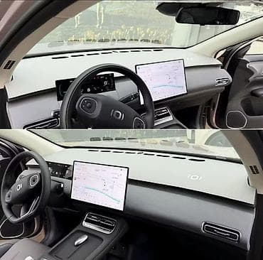 Экокожа Накидка на панель Changan, цвет - Черный, Новый, Самовывоз, Платная доставка — 3