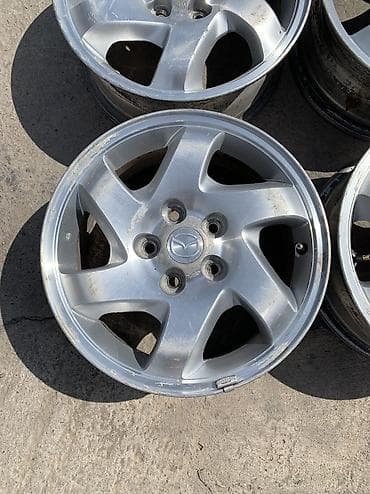 диски mazda: Литые Диски R 16 Комплект, отверстий - 5, Б/у — 5