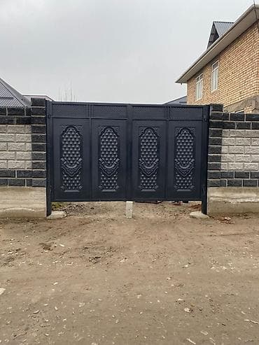 Ачылма дарбазалар: Современные уличные ворота премиум‑класса Gate Kraft. - Конструкция — 6