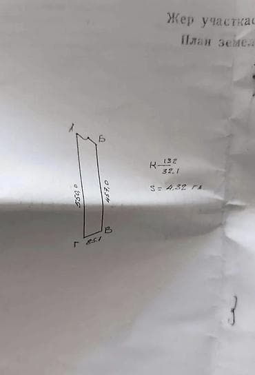 пш метр: 7500 соток, Айыл чарба үчүн, Сатып алуу-сатуу келишими — 2