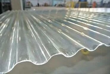 Ондулин: Прозрачные листы Профнастил Пластик Полекарбонат Лист Черепица — 1