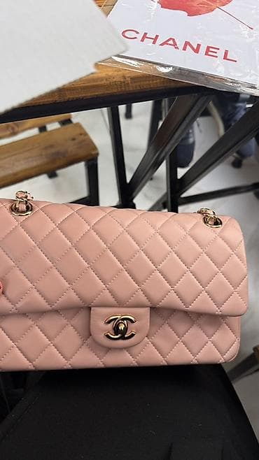 Аксессуарлар: Продаю новую сумку Chanel розовый пудровый оттенок Причина продажи — 1