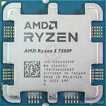 ryzen 7500: Процессор для ПК, AMD Ryzen 5, 6 ядер — 1