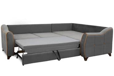 бу мебель для спальни: Диван угловой раскладной Френсис, ТД259 Темно-серый, Нижегородмебель и — 4