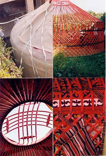 юрта сувенир: Продается юрта. Размеры: Диаметр 6 метров, 85 баш, 6 канат. Деревянные — 9