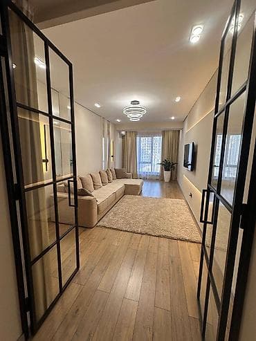 Недвижимость: 3 комнаты, 116 м², Асанбай мкр Элитка, 3 этаж, Дизайнерский ремонт — 1