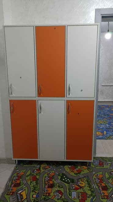 Диваны: Шкаф для раздевалки, Новый, ЛДСП — 3