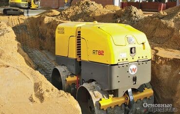 оборудование пескоблок: Трамбовка грунта Каток 83 см. ширина трамбовка Траншейный каток — 2