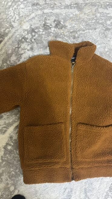 Демисезонные куртки: Тёплая куртка/кофта из искусственного овчина (шерпа), цвет — 2