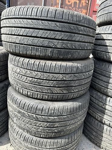 Шины 245 / 45 / R 18, Лето, Б/у, Комплект, Легковые, Корея — 1