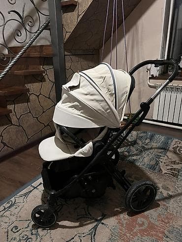 детский магазин игрушек бишкек: Коляска, Другой бренд, цвет - Коричневый, Б/у — 3