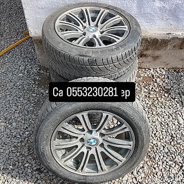 bmw diski: Колеса в сборе 225 / 45 / R 17, Зима, Комплект, Легковые, Литые, отверстий - 5 — 1