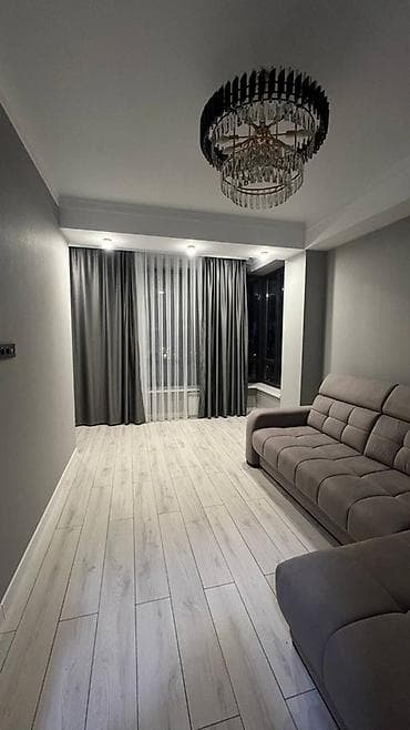 Квартиры: 1 комната, 50 м², Элитка, 12 этаж, Евроремонт — 1