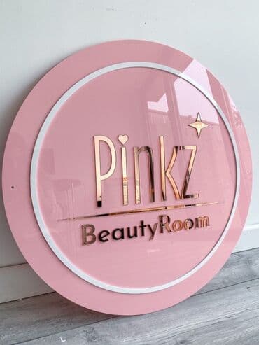 Жарнама, печать: | Көрнөктөр, Табличкалар, Көлөмдүү тамгалар, | Монтаждоо, Дизайнды иштеп чыгуу, Өлчөмдөрдү алуу — 7