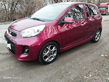 авто с киргизии: Kia Morning: 2016 г., 1 л, Автомат, Бензин, Хэтчбэк — 2