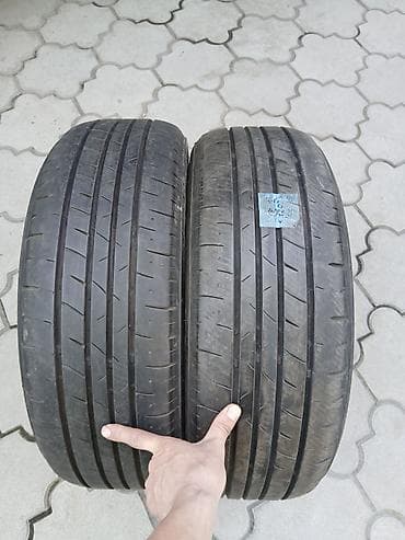 Шины 205 / 55 / R 17, Лето, Б/у, Пара, Легковые, Япония, Bridgestone