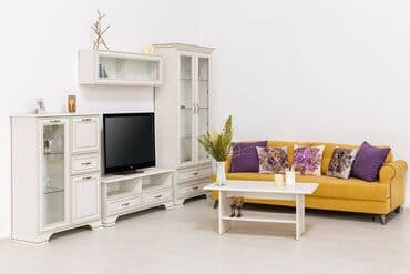 столы и шкафы: Тумба витрина 3Д 1Я (Tiffany 1V2D1S), коллекции Тиффани, Вудлайн — 8