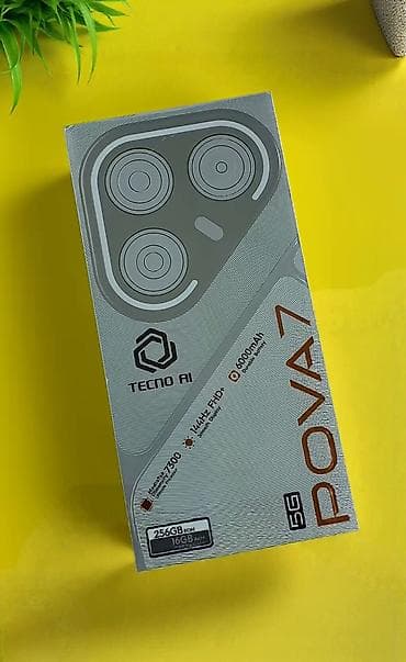 13 pro бу: Tecno Pova 7, Новый, 128 ГБ, цвет - Черный, 2 SIM — 4