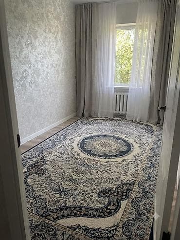 105: 3 комнаты, 63 м², Аламедин-1 мкр 105 серия, 3 этаж, Свежий ремонт — 1