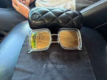 smart sensor: Солнцезащитные очки очки, Carrera, Унисекс, Квадратные, Регулируемые носоупоры — 1