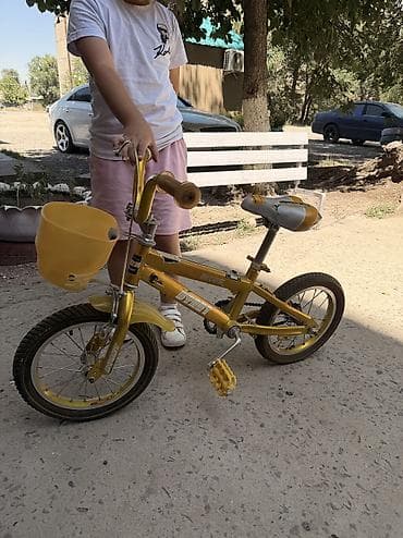Балдар үчүн велосипеддер: Балдар үчүн велосипед, 2 дөңгөлөктүү, 4 - 6 жаш, Колдонулган — 2
