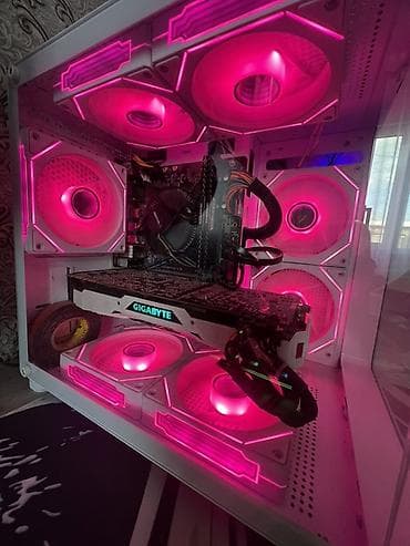 игровая мышь: Игровой ПК с подсветкой RGB + периферия Возможен обмен на айфон — 7