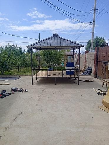 аквариум в бишкеке: Беседка Металл — 3