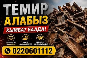 Темир алабыз кымбат баада,озубуз алып кетебиз — 1