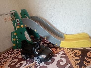 Детский игровой комплекс + каталка-машинка Игровой комплекс: -