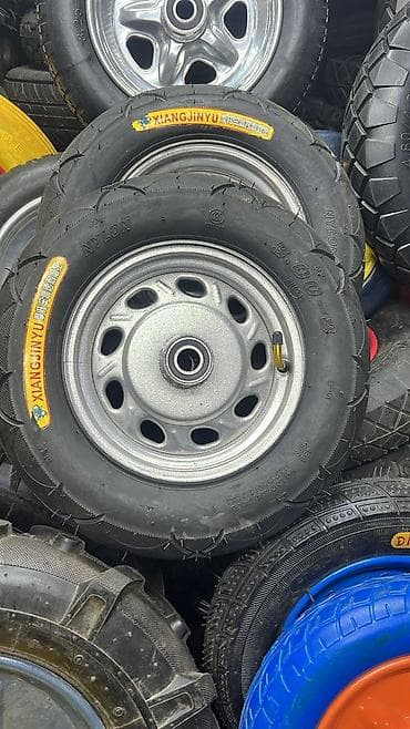 6 отверстия: Колеса для тачек и тележек — 3