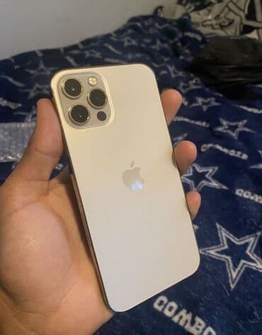 IPhone 12 Pro Max, Б/у, 128 ГБ, Золотой, 78 % at lalafo.kg IPhone 12 Pro Max, Б/у, 128 ГБ, Золотой, 78 %