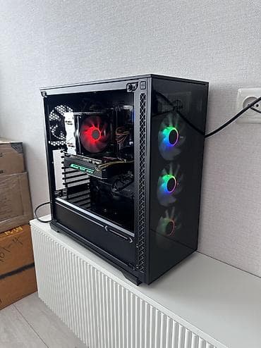 Компьютер, ядер - 6, ОЗУ 16 ГБ, Для несложных задач, Б/у, Intel Core i5, NVIDIA GeForce GTX 1060, NVMe