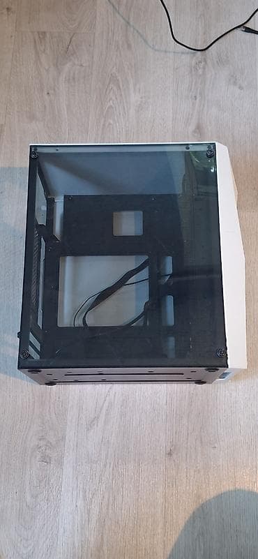 Корпус ПК, Б/у, Micro-ATX, цвет - Белый