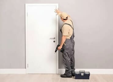ремонт входных дверей: Дверь: Установка, Бесплатный выезд — 1