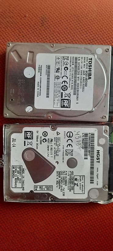 mac mini 4: Накопитель для ПК, Б/у, HGST, HDD, 512 ГБ, 2.5", Для ПК — 1