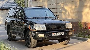 black edition: Toyota Land Cruiser: 2002 г., 4.7 л, Автомат, Бензин, Внедорожник — 5