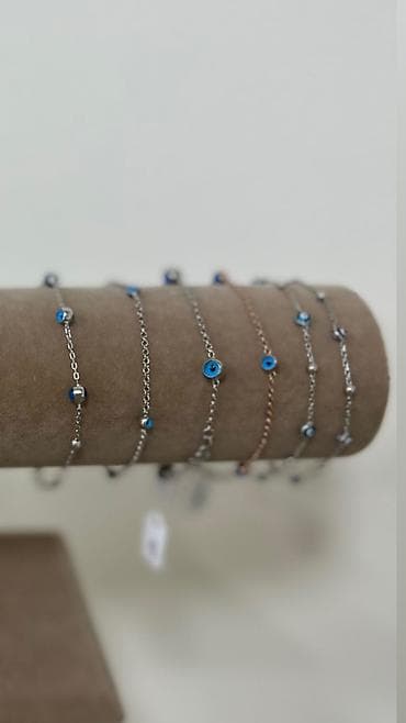 Ювелирные изделия: Браслеты с глазом (мончок), Турция, Серебро 925 — 2