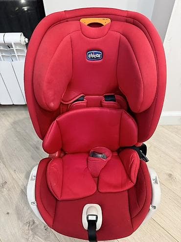 детские автокресла чико: Автокресло, цвет - Красный, Б/у — 3